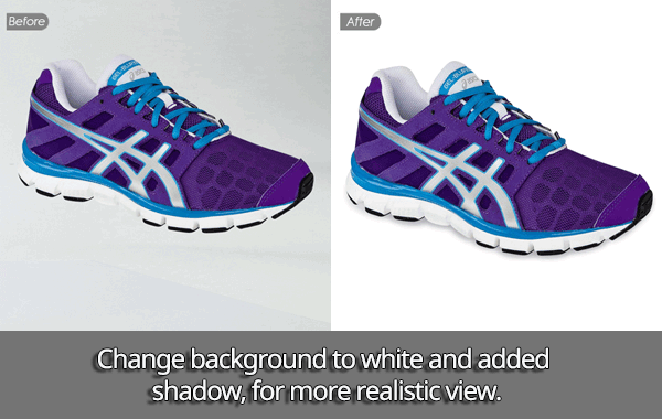 Change Background Color And Add Shadow Effect For A 3D Look